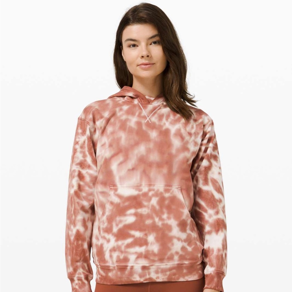Lululemon All Yours Hoodie Tie Dye Fleece